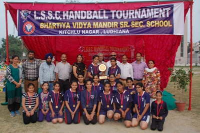 Startling start of Ludhiana Sahodaya Schools Handball Tournament
